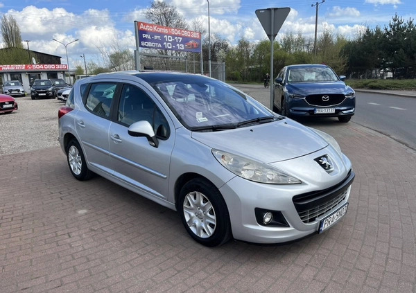 Peugeot 207 cena 13700 przebieg: 217000, rok produkcji 2010 z Leżajsk małe 154